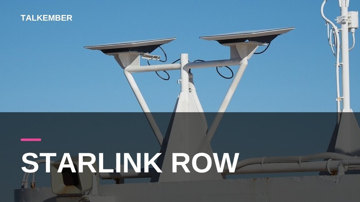 Two Starlink satellite internet dishes mounted on a pole against a blue sky (file photo, 2025)